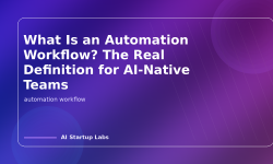 Featured image of post What Is an Automation Workflow? The Real Definition for AI-Native Teams